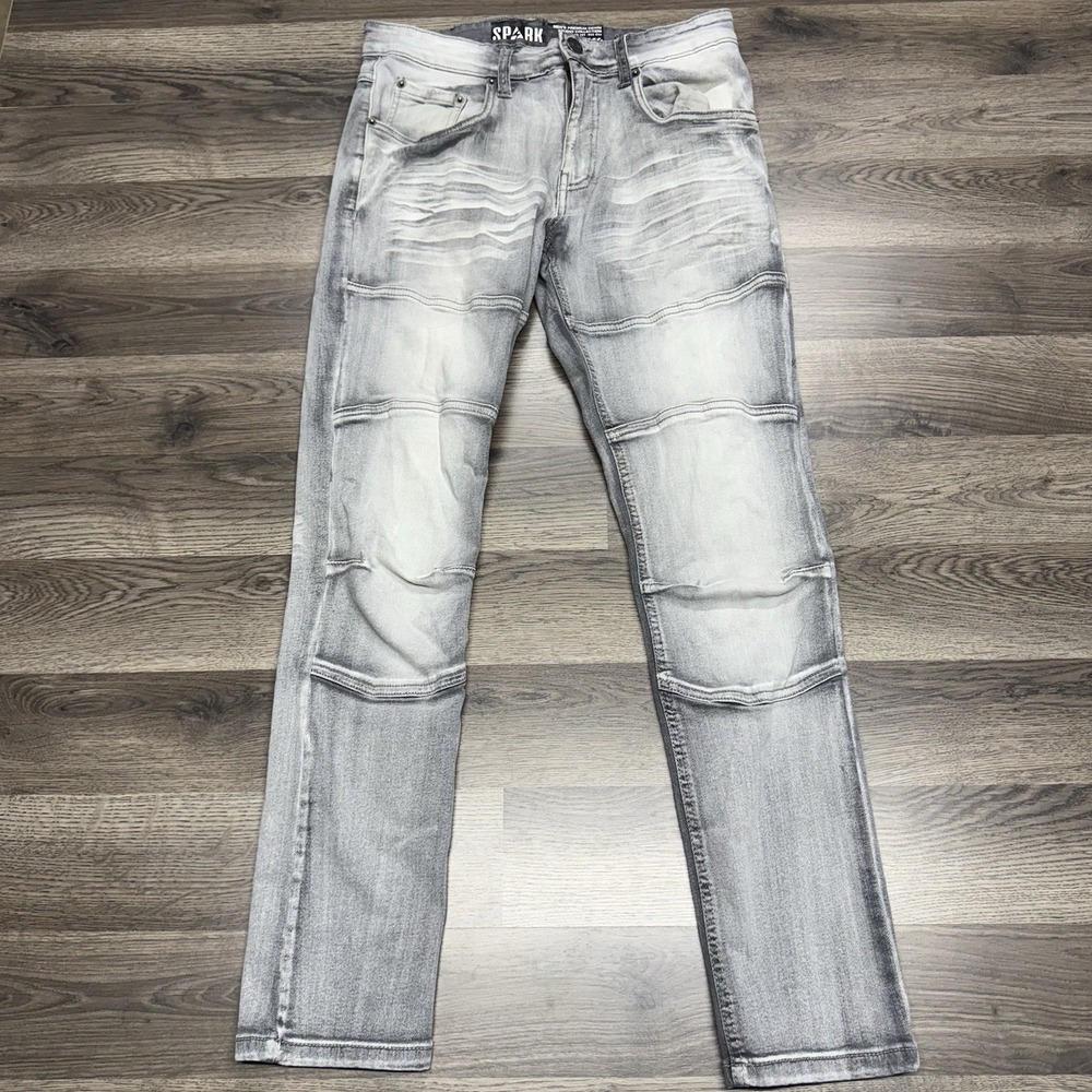 Spark men's Premium Denim Studio Collection Jeans Men's Size 32/36 Stretch/Flare
